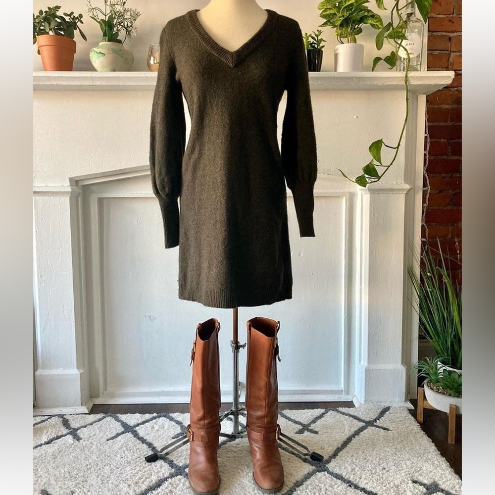 Madewell Vneck Sweater Dress Size S